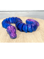 Blue Magenta Flexi Snake