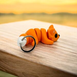 Flexi Baby Fox Keyring