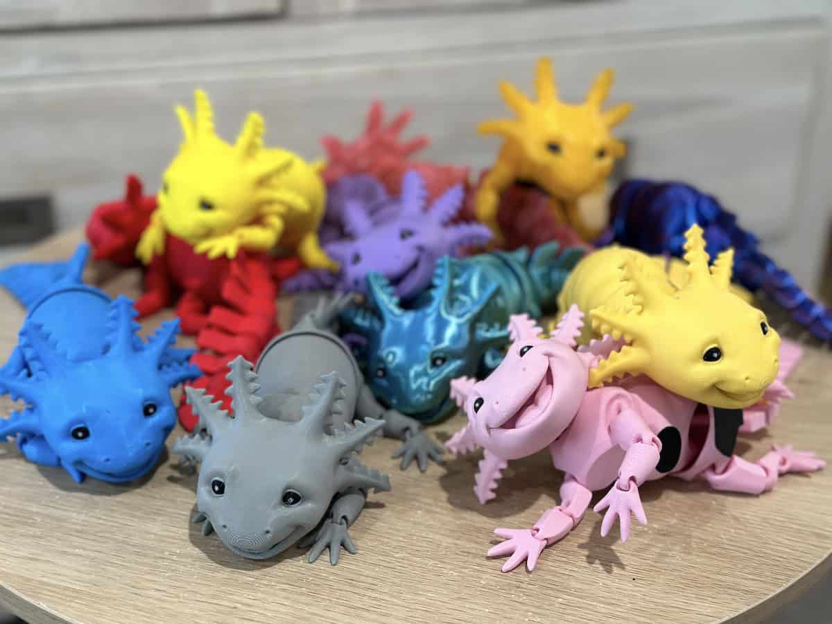 Lots of Axolotls