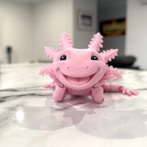 Laughing Axolotl - Pink Pastel