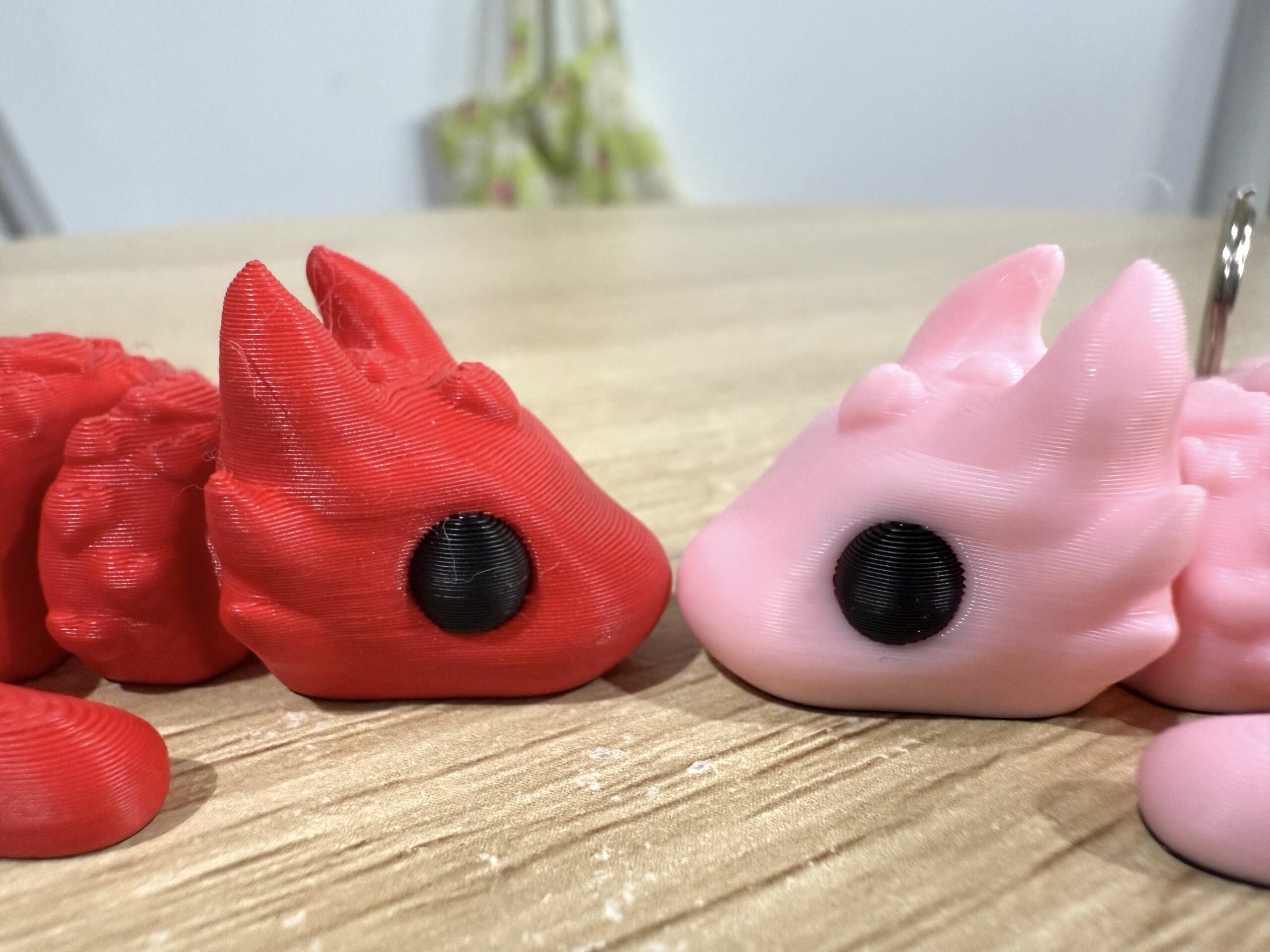 Baby Love Dragon - Pink and Red