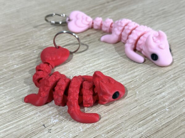 Baby Love Dragon - Pink and Red