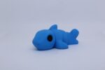 Flexi Baby Shark Keyring - Blue