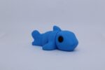 Flexi Baby Shark Keyring - Blue