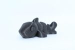 Flexi Baby Shark Keyring - Black Sparkle
