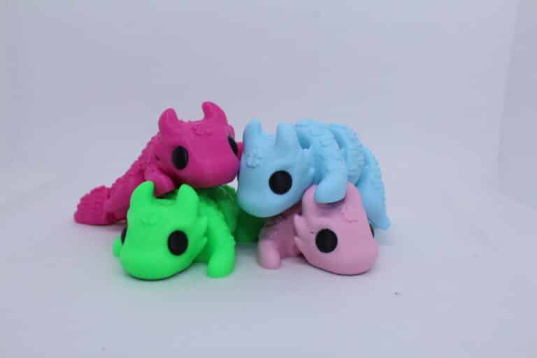 Baby Lucky Dragon Keyring