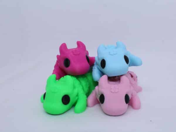 Baby Lucky Dragon Keyring