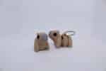 Baby Capybara Flexi Keyring Bone