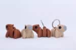 Baby Capybara Flexi Keyring
