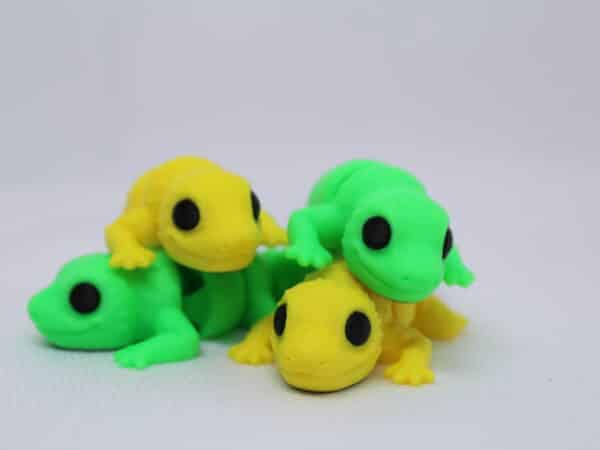 Baby Leopard Gecko - Green & yellow