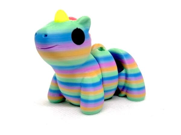 Pastel Rainbow Color Unicorn