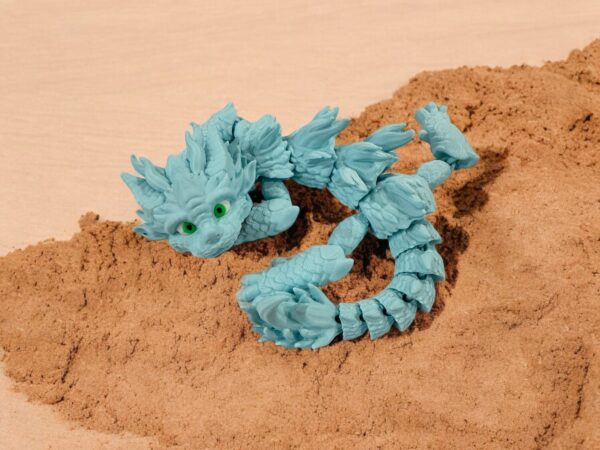 Fortune Dragon Baby Blue