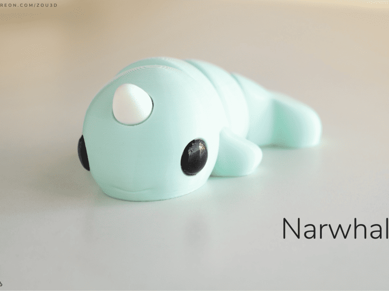 Narwhal Baby Blue