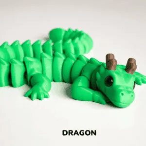 Cute Dragon with brown horns