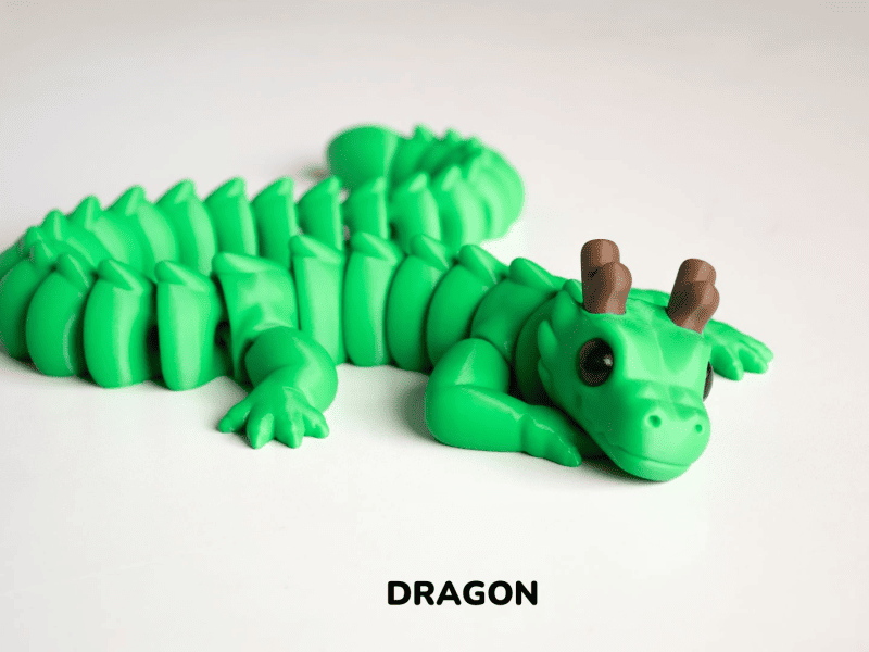 Cute Dragon with brown horns