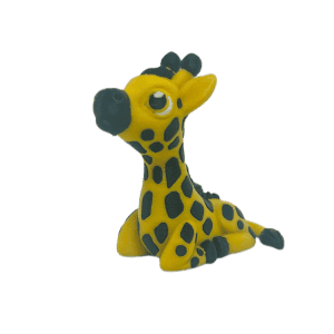 Giraffe with Yellow & Black