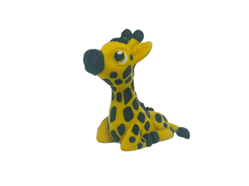 Giraffe with Yellow & Black