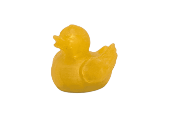 Orange Glass Duck