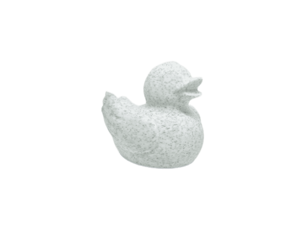 While Marble Duck