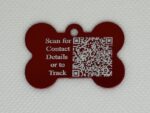 Red Pet Tag