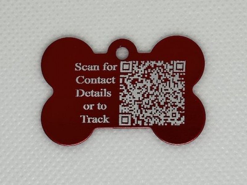 Red Pet Tag