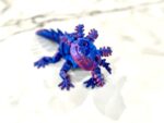 Robo Axolotl Blue Magenta