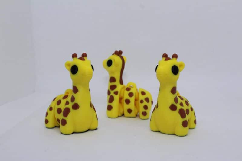 Baby Giraffe Keyring