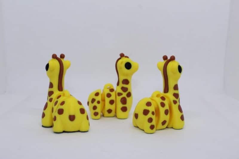 Baby Giraffe Keyring