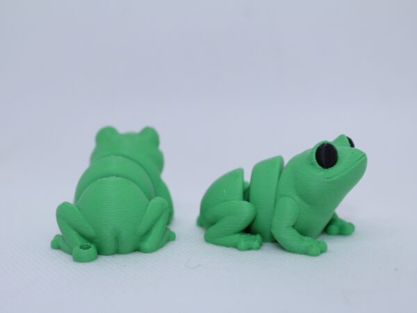 Frog Keyring green