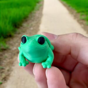 Frog Keyring green