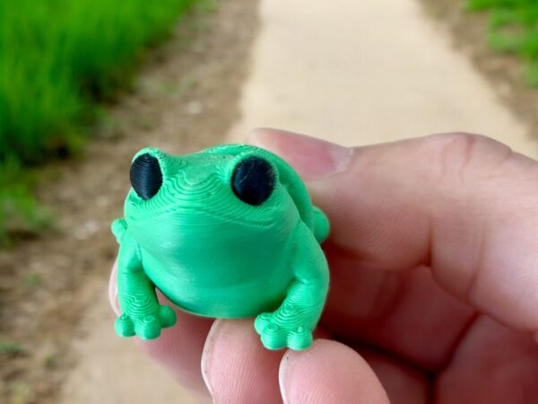 Frog Keyring green