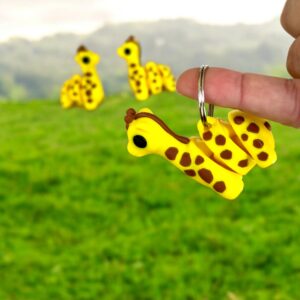 Baby Giraffe Keyring