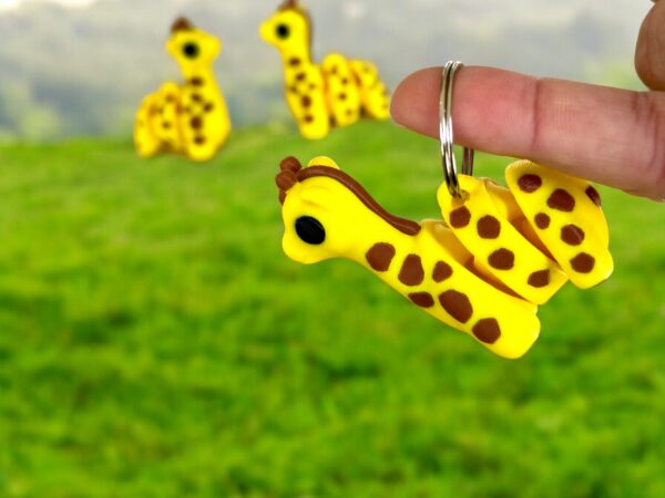 Baby Giraffe Keyring