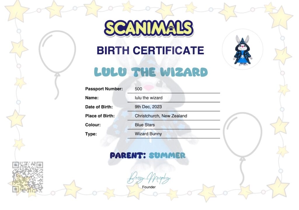 Personalised Birth Certificate