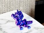 Flexi Pony Unicorn - Blue Magenta Silk