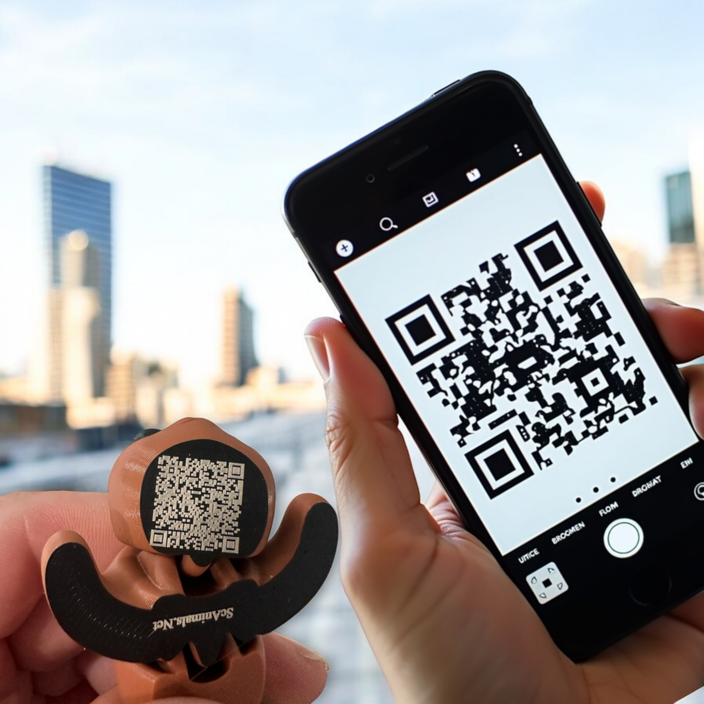 Scan the QR code to Personalise it