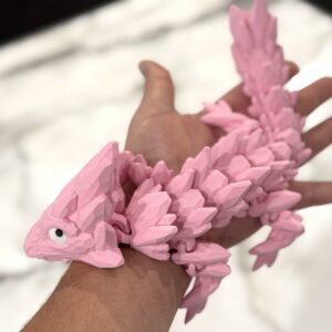 Gemstone Baby Dragon - Pink Pastel