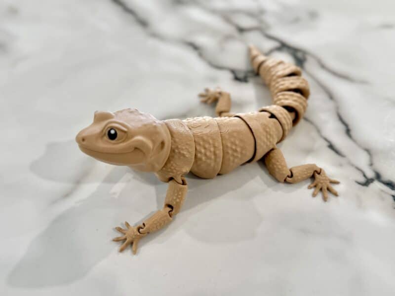 Flexi Leopard Gecko - Bone White / Latte