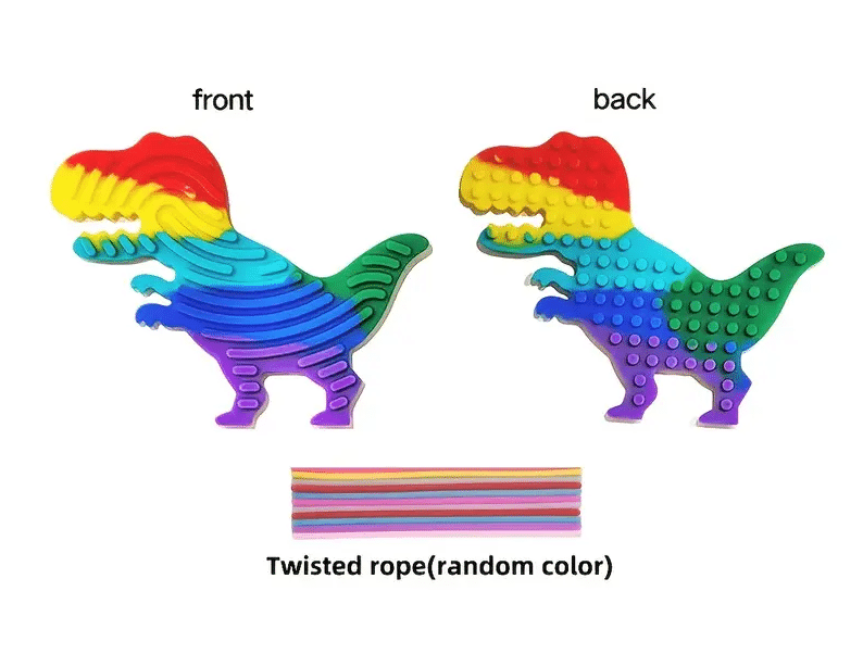 Dinosaur Fidget Board