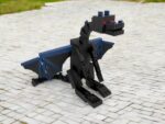 Ender Dragon Black & Navy Details